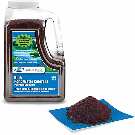 Bioverse Healthy Ponds Blue Pond Dye, 1 qt., Pourable Granules