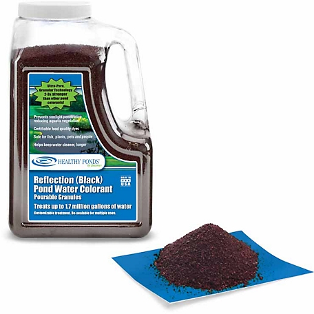Bioverse Healthy Ponds Black Pond Dye, 1 qt., Pourable Granules
