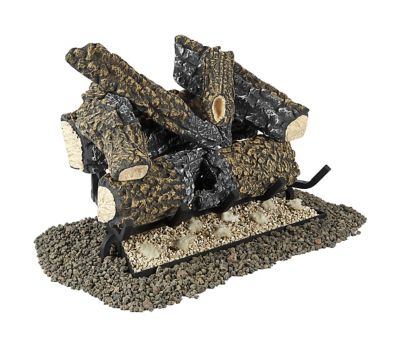 Image showing  24 in. Arlington Ash Vented Gas Log Set, 55,000 BTU