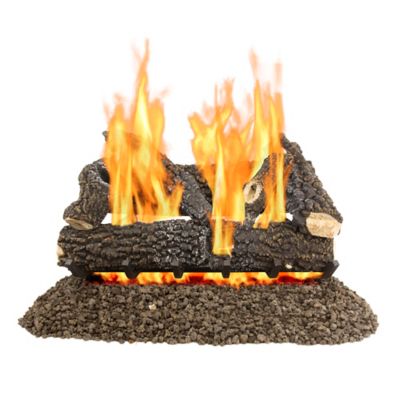 Pleasant Hearth 30 in. Arlington Ash Vented Gas Log Set, 65,000 BTU