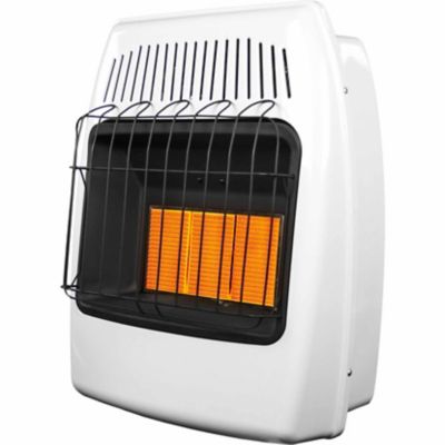 Dyna-Glo 20.94 in. Propane Gas Vent-Free Infrared Wall-Mounted Heater, 700 sq. ft., 18,000 BTU