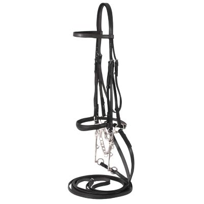 Tough1 Weymouth Show Bridle