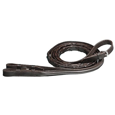 Tough-1 Extra-Long Raised Laced Reins