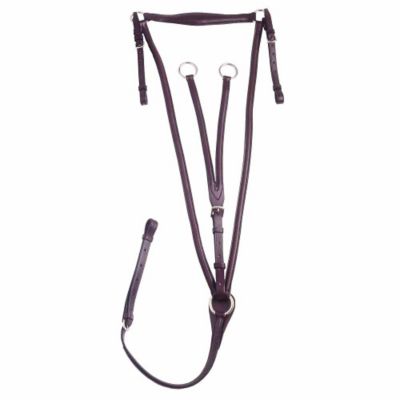 Tough-1 Raised Breastplate Running Martingale