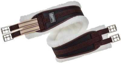 Image showing 2 th Tough1 EquiRoyal Shaped Fleece English Girth, 54 in.