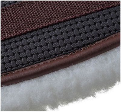 Image showing 5 th Tough1 EquiRoyal Shaped Fleece English Girth, 54 in.