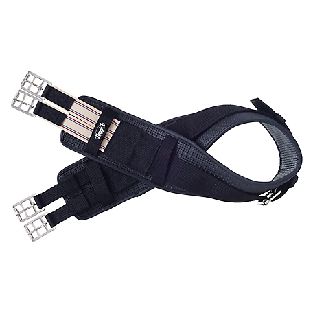 Tough-1 Adjustable English Horse Girth with Neoprene, 46-54 in.