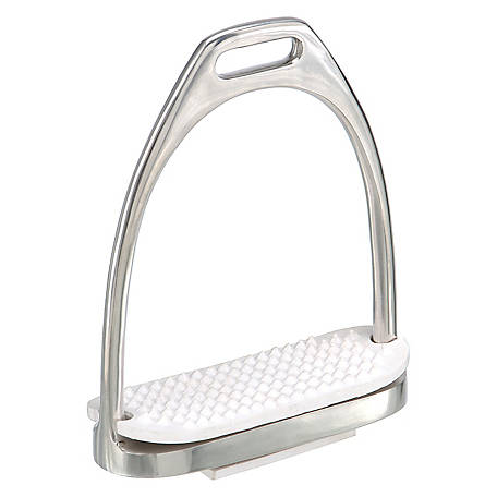Tough-1 Stainless Steel Fillis Stirrup Irons, 4 in., 4.25 in., 4.5 in., 4.75 in., 5 in.