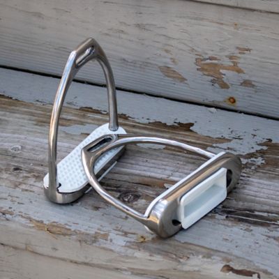 Image showing  Stainless Steel Fillis Stirrup Irons for 1-1/4 in. Leathers, 2 pk.