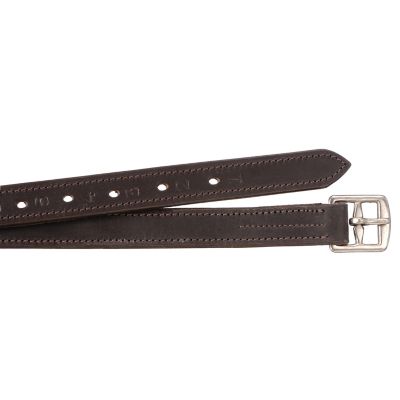 Tough1 Nylon-Lined Stirrup Leathers, Brown, 1 in. x 54 in.
