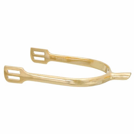 Tough-1 Gold-Plated Prince of Wales Spurs