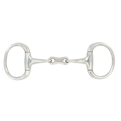 Image showing  3 pc. Eggbutt Snaffle Bit, 5 in. Mouthpiece