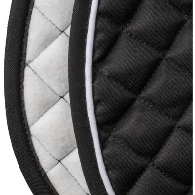 Image showing  EquiRoyal Contour Quilted Cotton Comfort All-Purpose English Saddle Pad, Miniature