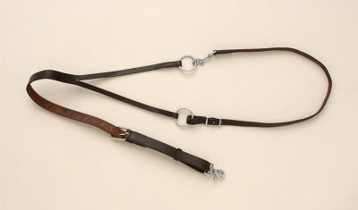 Tough-1 Leather Training Martingale