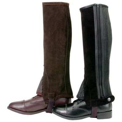 Image showing  Unisex Suede Leather Half Chaps