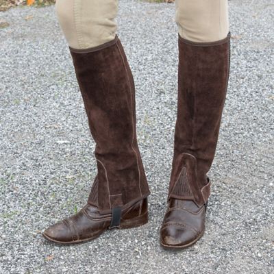 Image showing  Unisex Suede Leather Half Chaps
