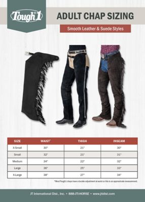 Image showing  Unisex Suede Leather Schooling Chaps