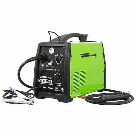 Forney 230V/210A MIG Welder, Up to .035 Wire Diameters