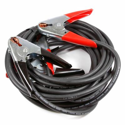 Forney 12 ft. 4 Gauge Heavy-Duty Battery Jumper Cables