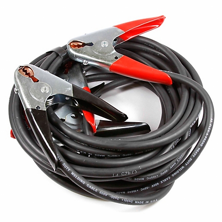 Forney 25 ft. #4 Heavy-Duty Battery Jumper Cables