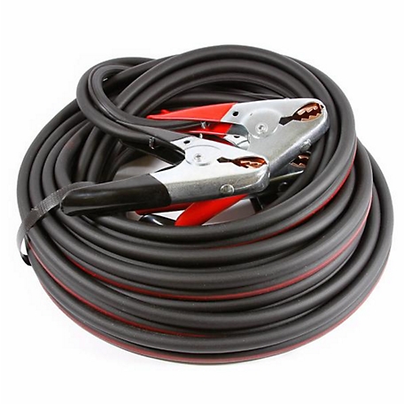 Forney 16 ft. #4 Twin Cable Heavy-Duty Twin Cable Battery Jumper Cables