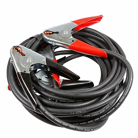 Forney 12 ft. #2 Heavy-Duty Battery Jumper Cables