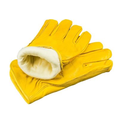 Large Duraworx Premium Cowhide Leather Gloves New Ball and Tape 