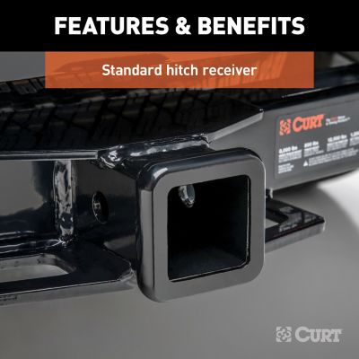 Image showing  2 in. 3,500 lb. Capacity Quick-Link Class III Front Mount Receiver Hitch, Select 2002-2009 Chevy/GMC/Buick