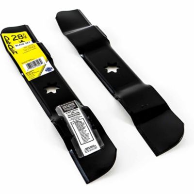 Image showing  28 in. Lawn Mower Blades for Cub Cadet Mowers, 2-Pack