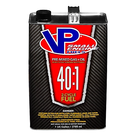 VP Small Engine Fuels 1 gal. Pre-Mixed 40:1 2-Cycle Fuel