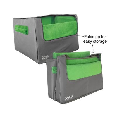 Image showing  Rear Dog Seat Booster, Grass Green/Charcoal