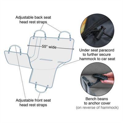 Image showing  Wander Hammock Dog Car Seat