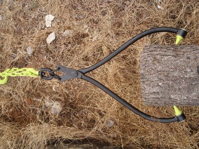 Image showing  32 in. Steel Swivel Grab Log Skidding Tongs