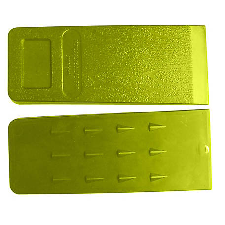 Details about   Set of 2 12" Tree Felling Falling Buckling Wedges Yellow 12 inch  Logging Wedge 