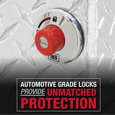 Image showing 5 th Weather Guard 11 cu. ft. Aluminum Low-Profile Crossover Truck Tool Box for Full Size Trucks, 72 x 20in.