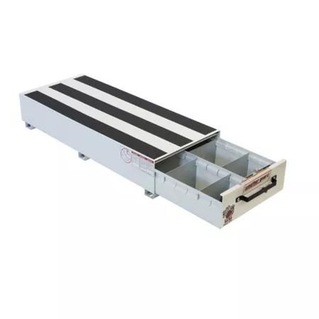 Weather Guard 306-3 Rat Truck Steel Storage Drawer 750 lb 48 in White Hitch Cargo Carriers