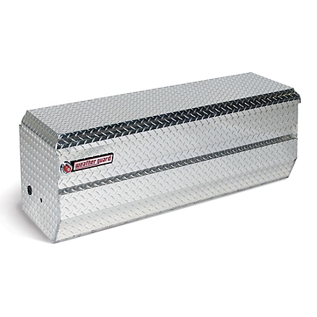 Weather Guard 47in. Silver Aluminum Full Size Chest Truck Tool Box