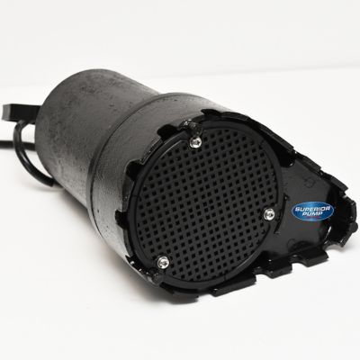 Image showing  1/2 HP 120V Electric Submersible Cast Iron Utility Pump, 4,200 GPH