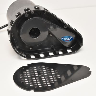 Image showing  1/3 HP 120V Electric Submersible Thermoplastic Sump Pump, 2,880 GPH