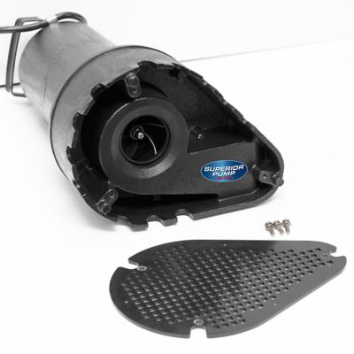 Image showing  1/3 HP 120V Electric Submersible Cast Iron Sump Pump, 3,600 GPH