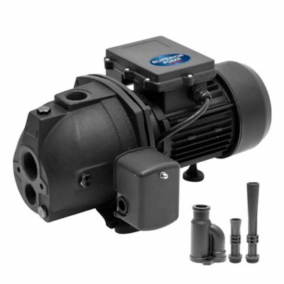 Superior Pump 1/2 HP 1.25 in. Electric-Powered Convertible Jet Pump, 94515