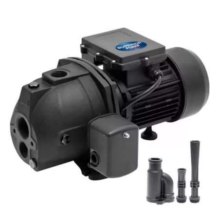 Top Pump 1/2 HP 115/230 V 1.25 in Convertible Electric Jet Pump 9.9 GPM Well Pumps