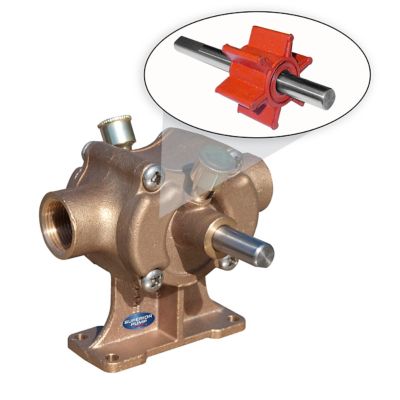 Image showing  1/2 HP Gas-Powered 1 in. Bronze Paddle Pump, 28 GPM