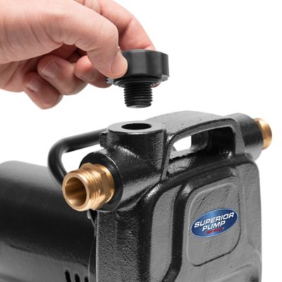 Image showing  1/2 HP 120V Electric Cast Iron Transfer Pump, 1,500 GPH