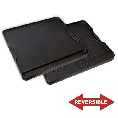 Image showing  16 in. Reversible Gas Grill Griddle Combo