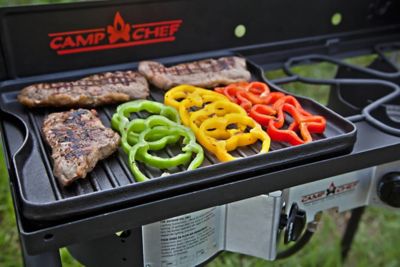 Image showing  16 in. Reversible Gas Grill Griddle Combo