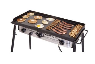 Image showing  Professional Flat-Top 3-Burner Griddle