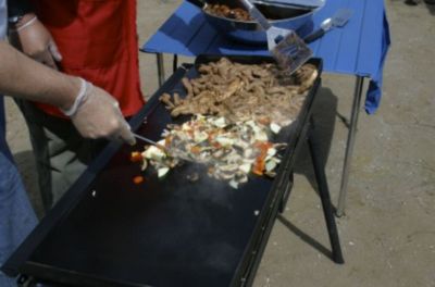 Image showing 5 th Camp Chef Professional Flat-Top 3-Burner Griddle