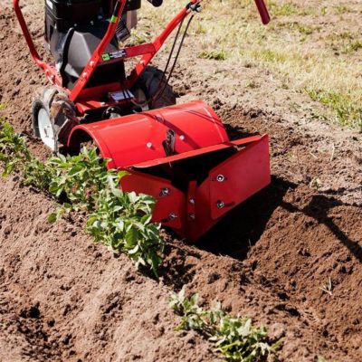 Image showing 6 th Earthquake 17.6 in. - 24.75 in. Hiller-Furrower Tiller Attachment Kit