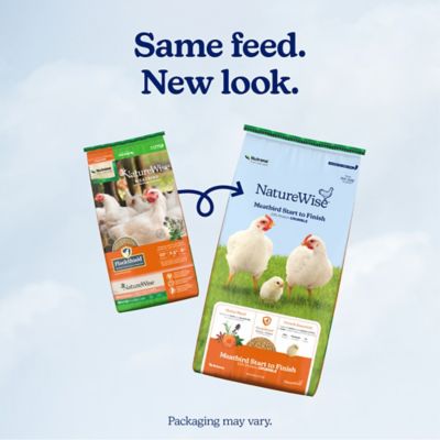 Image showing  Meatbird Crumbled Chicken Feed, 40 lb. Bag